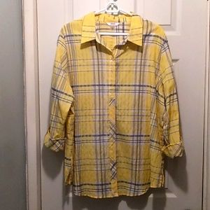 Ladies yellow ALIA PLUS Sz 22